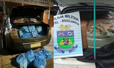 Polícia intercepta carros carregados com produtos do Paraguai em Brasilândia