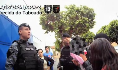 Ação rápida da PM salva recém-nascido engasgado com leite em MS