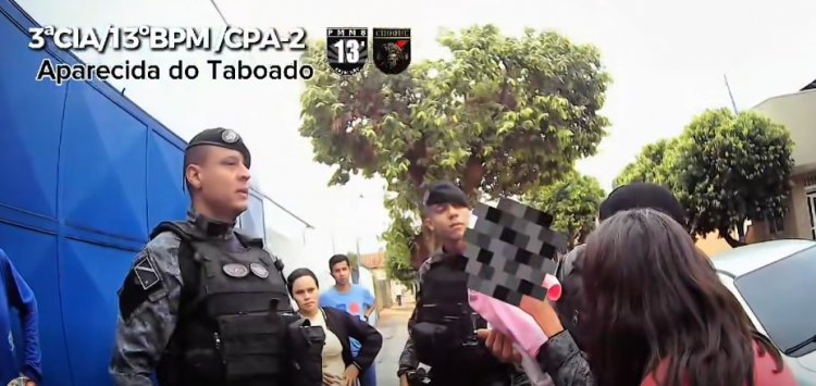Ação rápida da PM salva recém-nascido engasgado com leite em MS