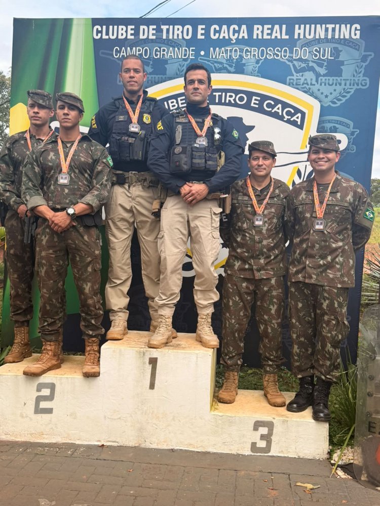 Policiais Rodoviários Federais conquistam 1º lugar em torneio de tiro defensivo