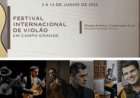 Concerto gratuito no Teatro Glauce Rocha abre Festival Internacional de Violão em Campo Grande