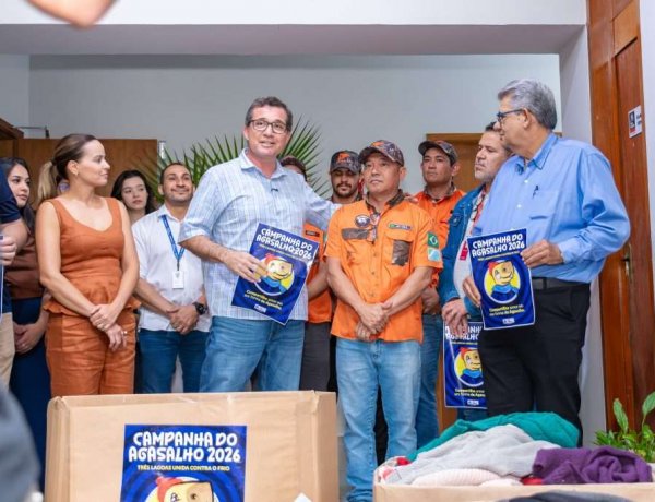 CONSEG e parceiros entregam doações para fortalecer Campanha do Agasalho em Três Lagoas.
