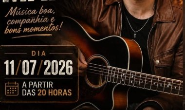 Felipe Marin se apresenta neste sábado no D'Mattu's Petiscaria em Três Lagoas