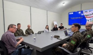 Três Lagoas recebe militares do Exército para apresentar práticas de governança e gestão pública