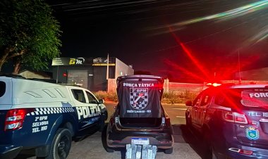 Força Tática apreende mais de 50 kg de maconha em Três Lagoas