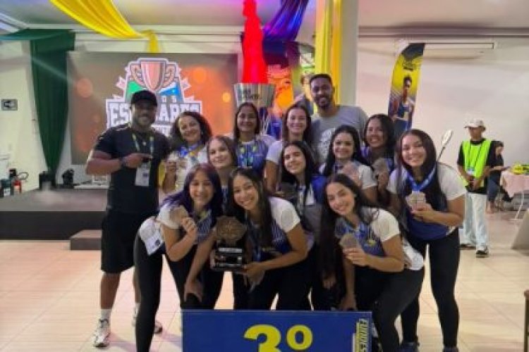 “Três Lagoas conquista 3º lugar no vôlei feminino nos Jogos Escolares de MS”