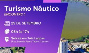 Três Lagoas recebe primeiro workshop para fortalecer o turismo náutico na Costa Leste