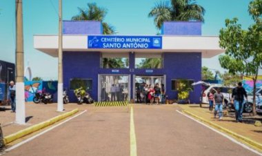 Limpeza de sepulturas no Cemitério Municipal poderá ser feita até 30 de outubro