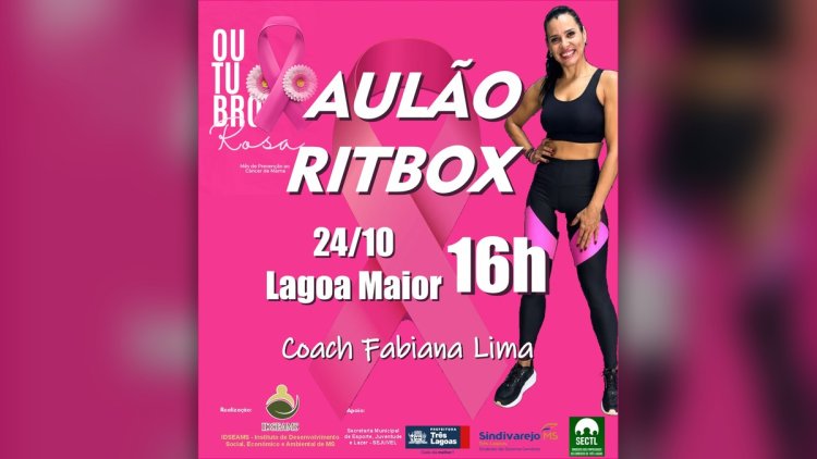 Aulão de ritbox integra programação do Outubro Rosa em Três Lagoas